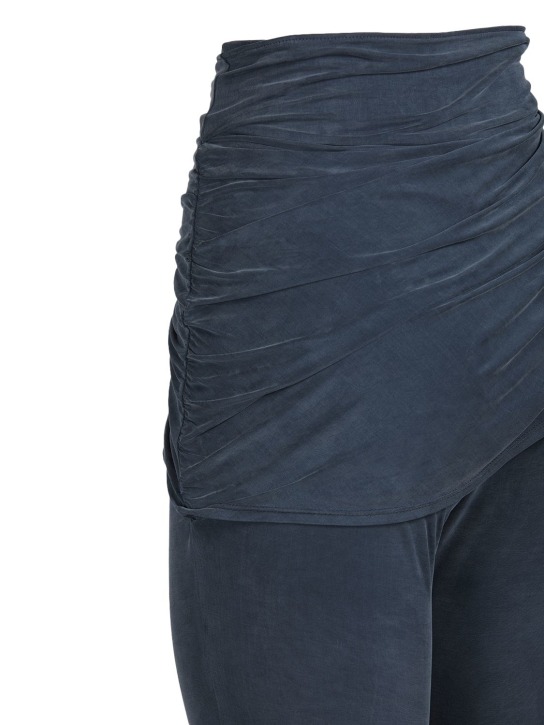 Jacquemus: Le Pantalon Espelho cupro wide pants