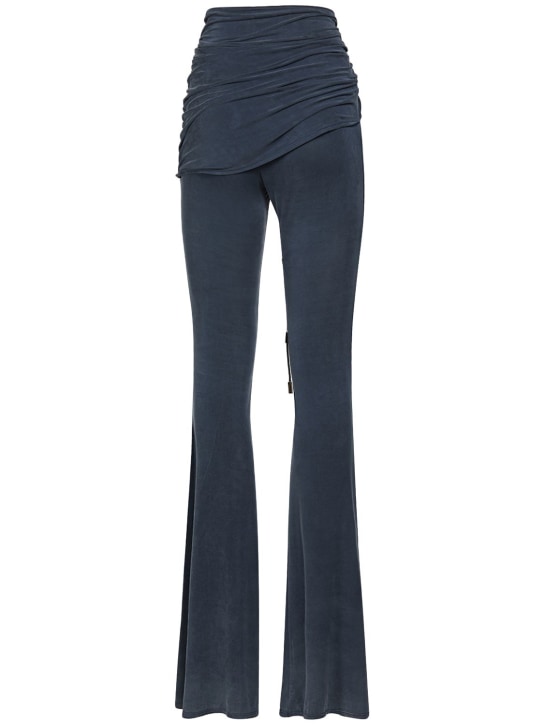 Jacquemus: Le Pantalon Espelho cupro wide pants