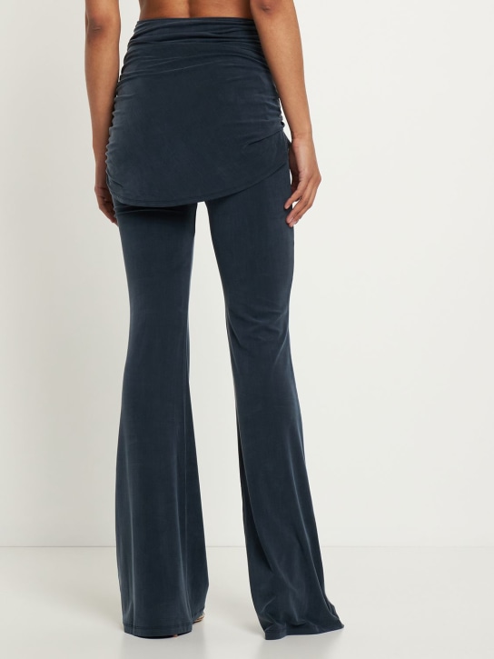 Jacquemus: Le Pantalon Espelho cupro wide pants