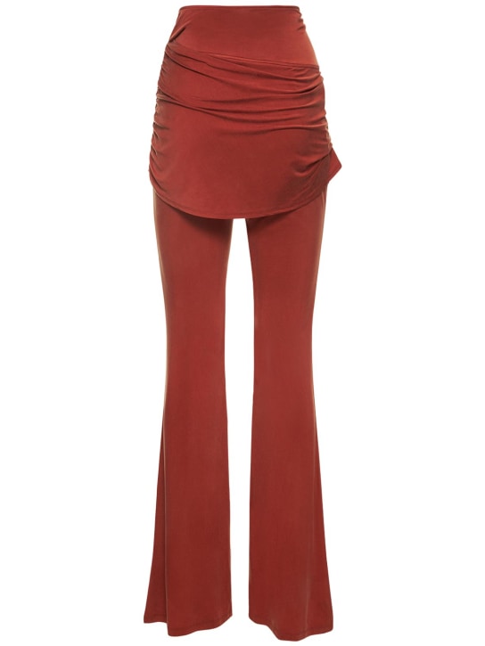 Jacquemus: Weite Cupro-Hose „Le Pantalon Spelho“