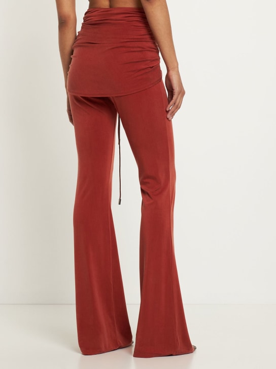 Jacquemus: Weite Cupro-Hose „Le Pantalon Spelho“