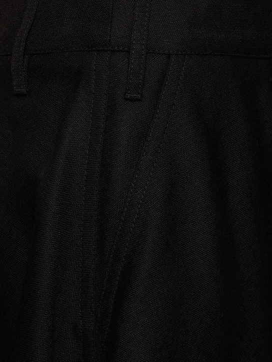 Stella McCartney: MIDIROCK AUS VISKOSEKREPP