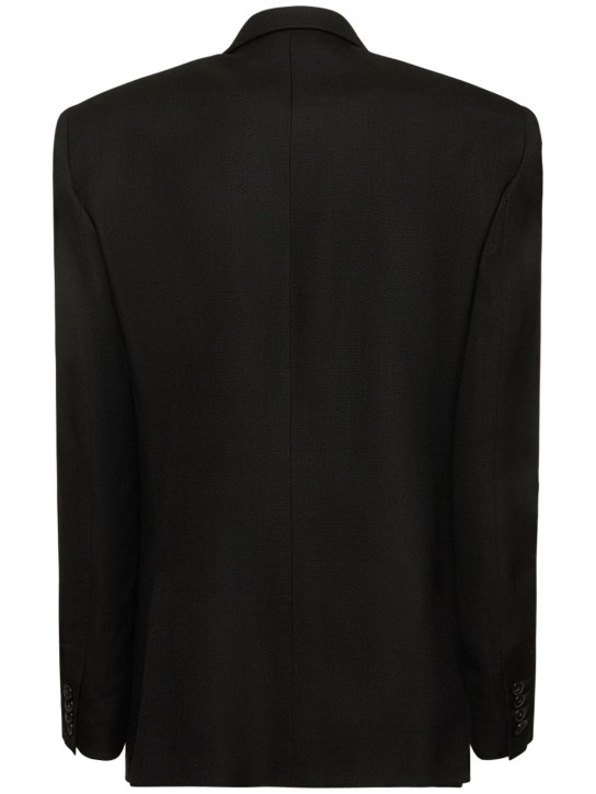 Stella McCartney: Giacca oversize in crepe di viscosa