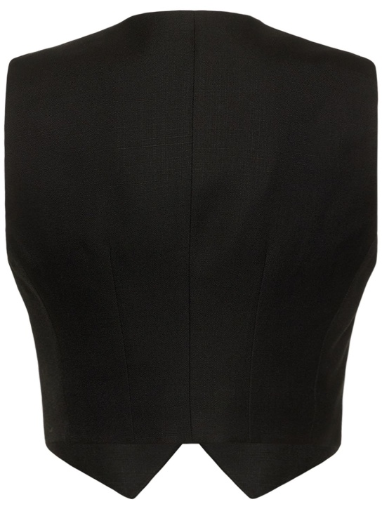 Stella McCartney: Weste aus Viskosecanvas