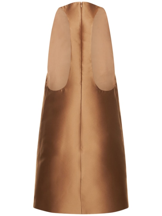 Valentino: Techno duchesse mini dress