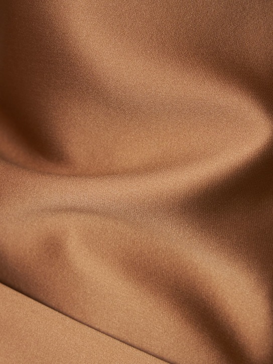 Valentino: Techno duchesse mini dress