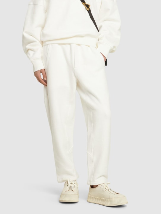 Jil Sander - Sneakers en toile vulcanisée 40 mm