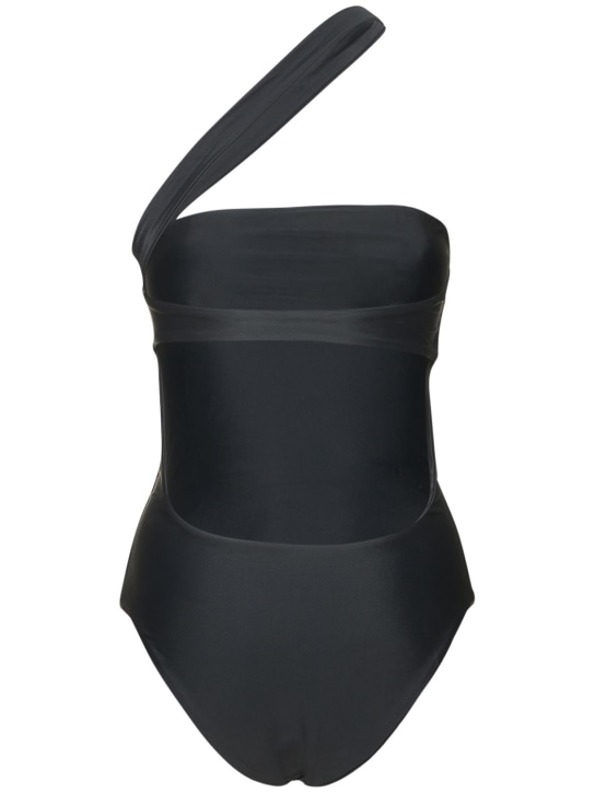 Jade Swim: BADEANZUG MIT AUSSCHNITT „HALO“
