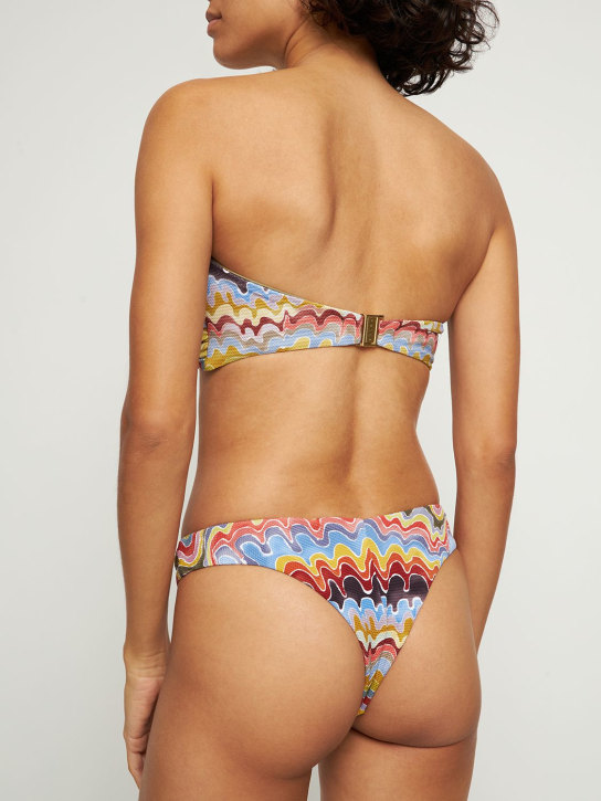 Fella Swim: Haut de bikini imprimé Hunter