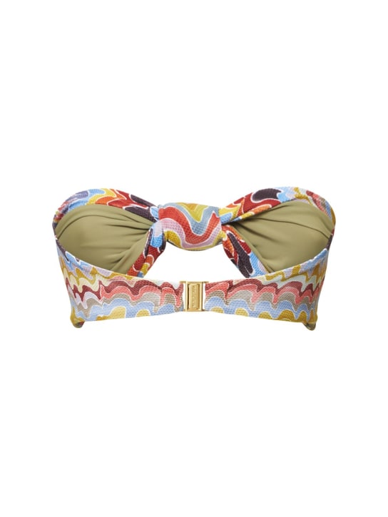 Fella Swim: Haut de bikini imprimé Hunter