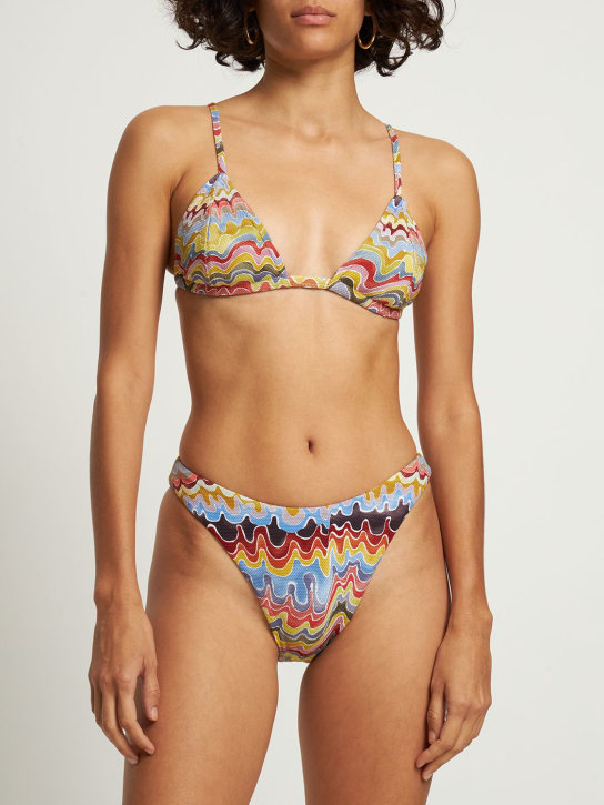 Fella Swim: Braguitas de bikini estampado