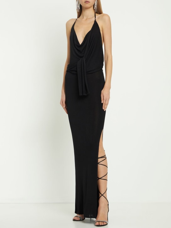 Aya Muse: Vestido largo de jersey