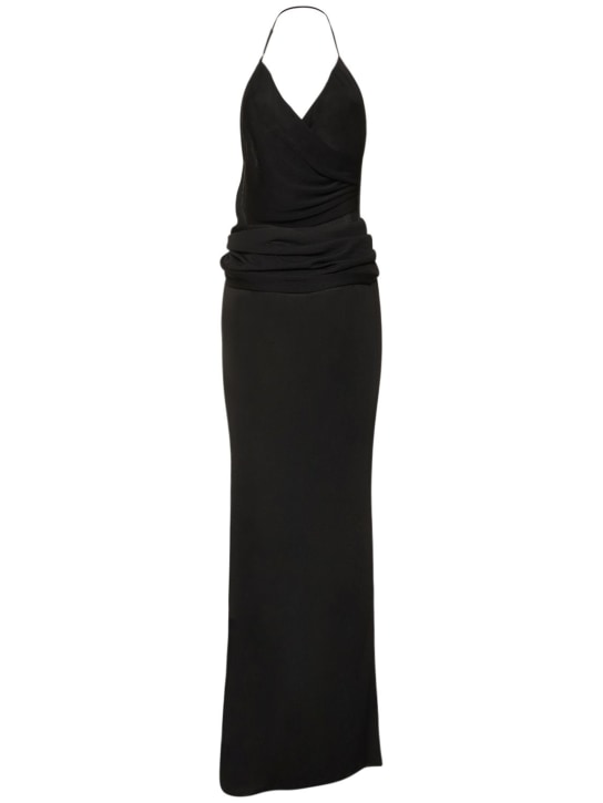 Aya Muse: Vestido largo de jersey