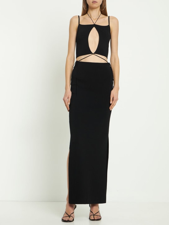 Aya Muse: Miloko viscose blend long dress