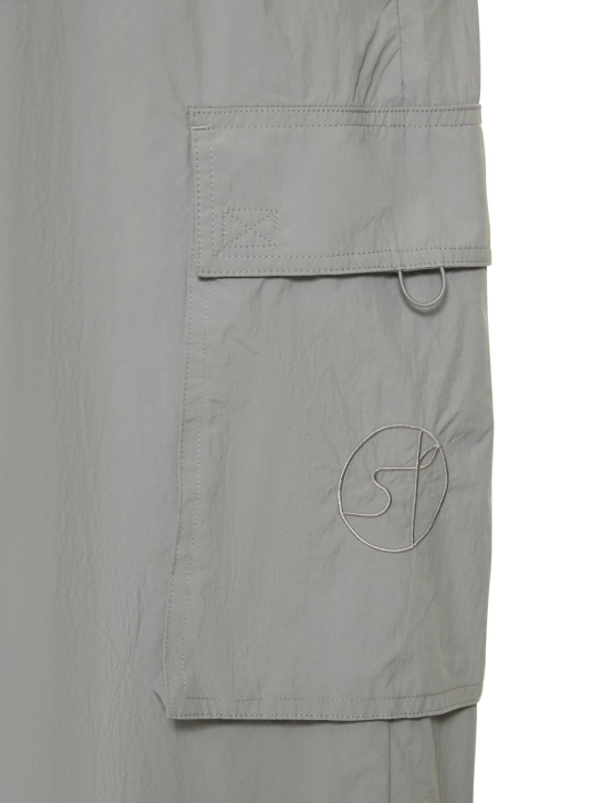 Saks Potts: Pantaloni loose fit Esther in nylon