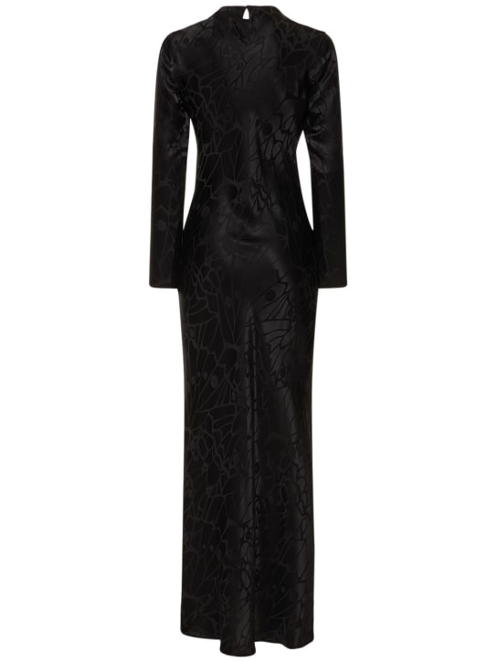 ANINE BING: Vestito Freja in seta jacquard