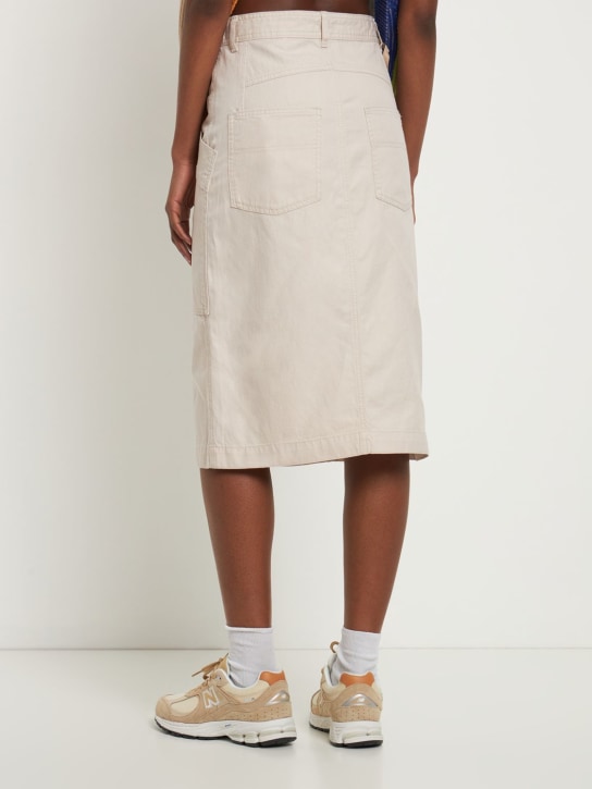 Marant Etoile: Jupe midi en coton Prime