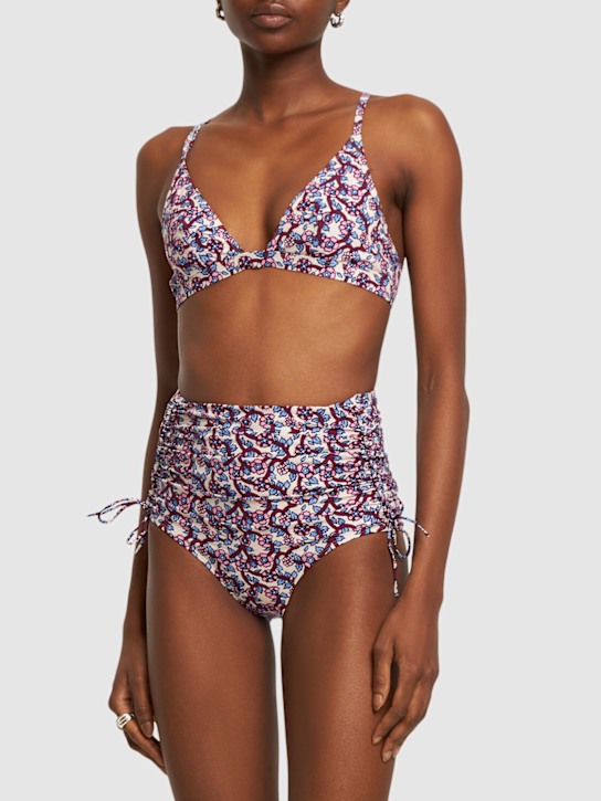 Marant Etoile: Bas de bikini imprimé Nelaris