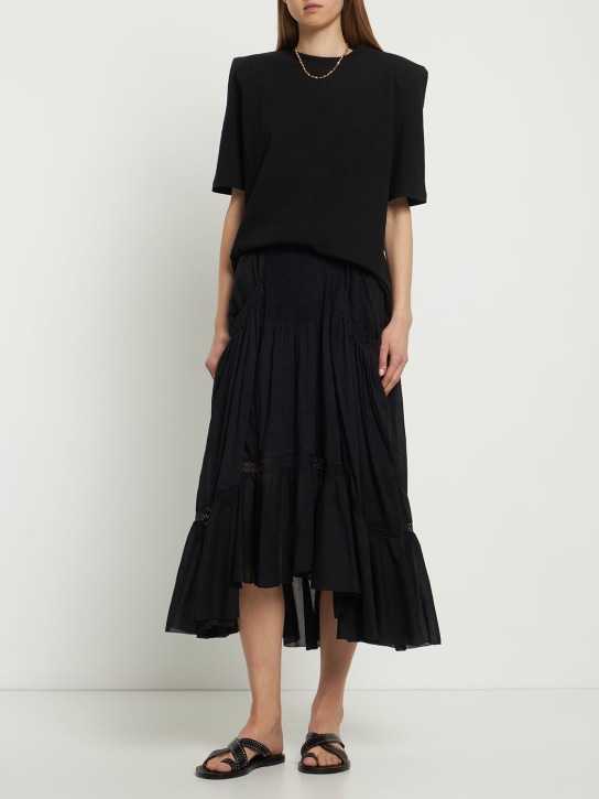 Marant Etoile - Jupe midi en coton Mugiana