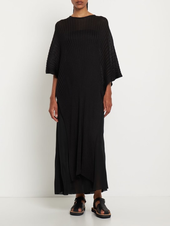 Gabriela Hearst - Poncho en maille de soie Taos