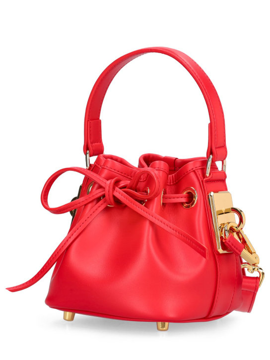 Alexandre Vauthier: Mini BBag leather bucket bag