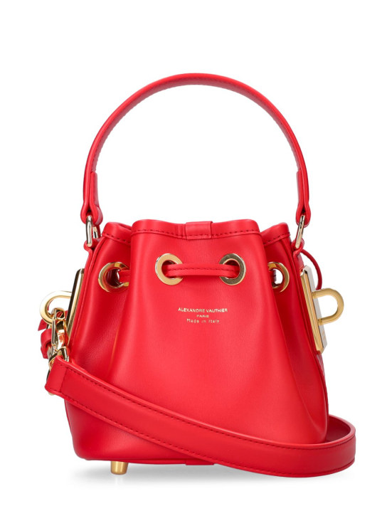 Alexandre Vauthier: Mini BBag leather bucket bag