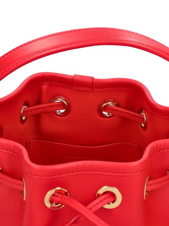 Alexandre Vauthier: Mini BBag leather bucket bag