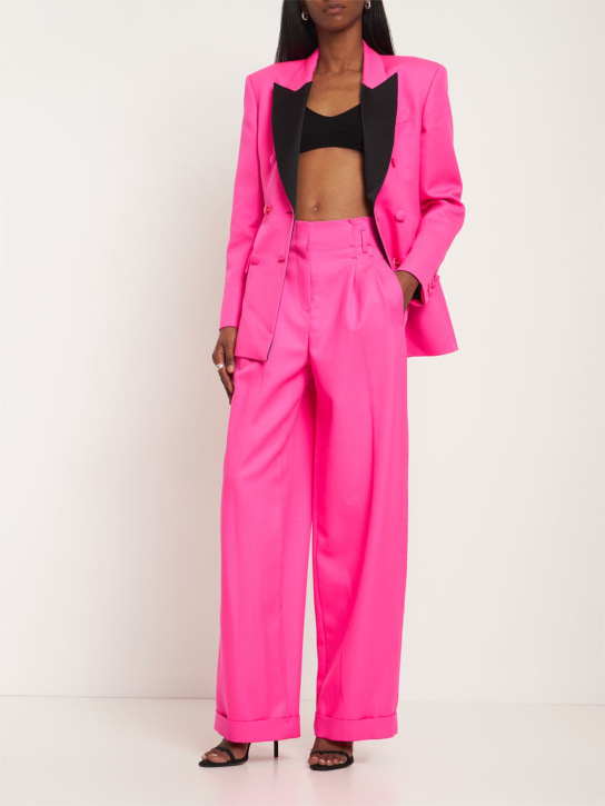 Dundas - Smoking-Hose aus Wolle mit hoher Taille „Frankie“