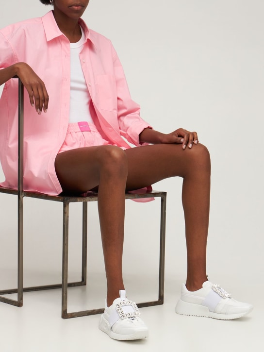 Roger Vivier: Sneakers Viv’ Go in mesh e neoprene 45mm