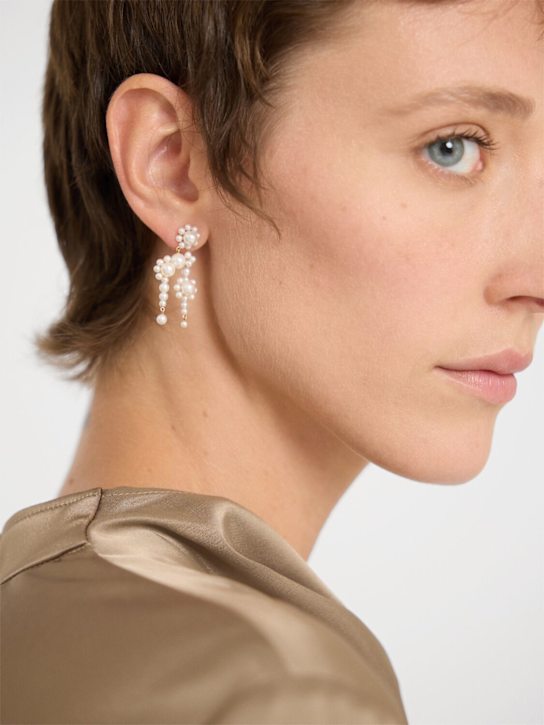 Sophie Bille Brahe - 14kt Fontaine Marguerite mono earring