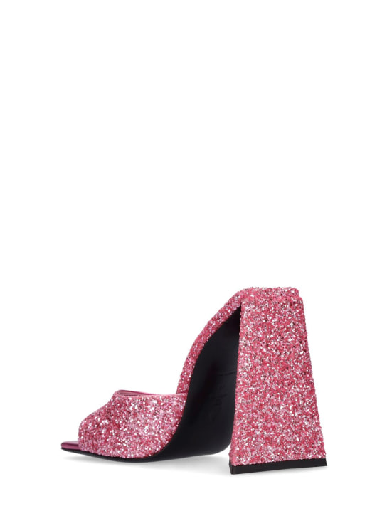 The Attico: 115mm Devon glittered mules