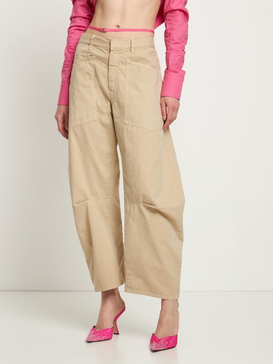 IINDACO - 95mm hohe Mules aus Satin „Carmen“