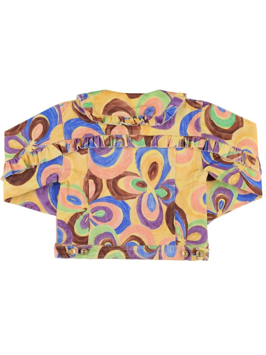 HELMSTEDT: All over print cotton canvas jacket