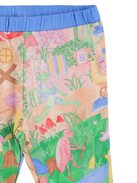 HELMSTEDT - All over print cotton jersey leggings