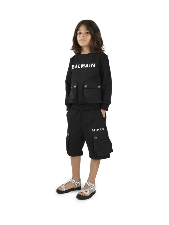 Balmain: CARGOSHORTS AUS BIO-BAUMWOLLE