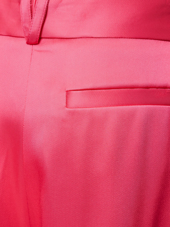 Versace: Pantalon cargo ample en duchesse