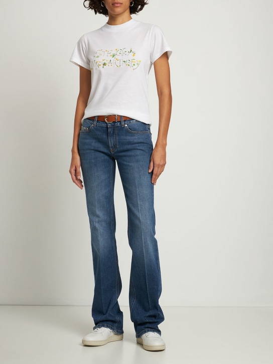 Stella McCartney - Jeans dritti vita bassa vintage