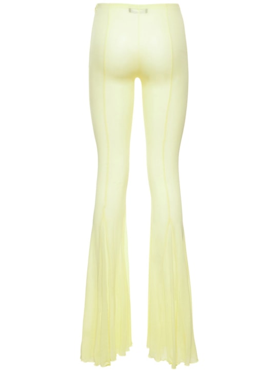 Blumarine: Ausgestellte Hose aus Viskosejersey