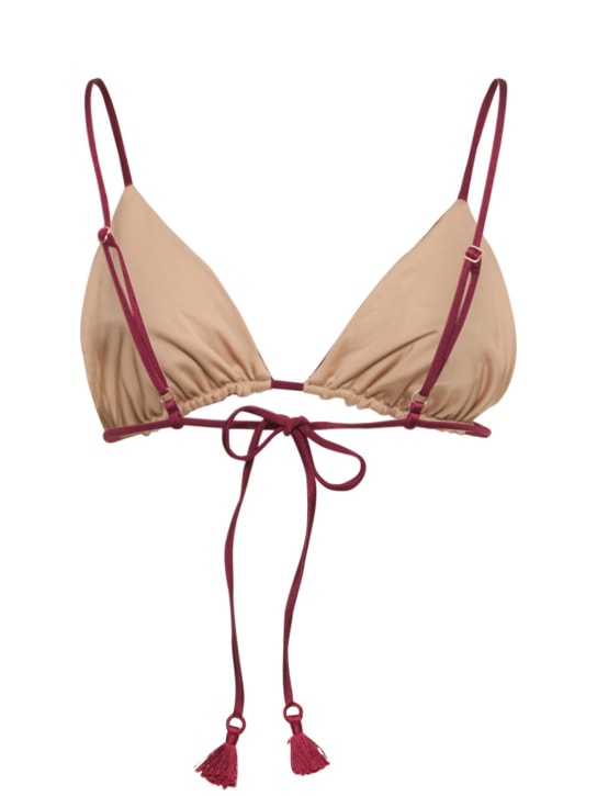 Johanna Ortiz: Palmarin triangle bikini top