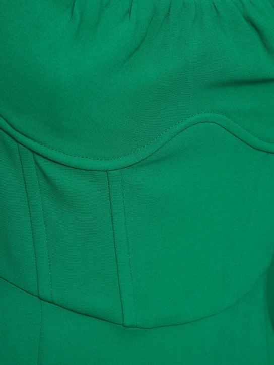 Roland Mouret: Viscose cady midi dress