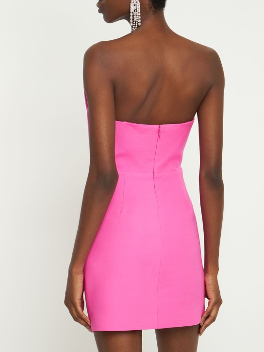 Roland Mouret: Vestito asimmetrico in lana e seta