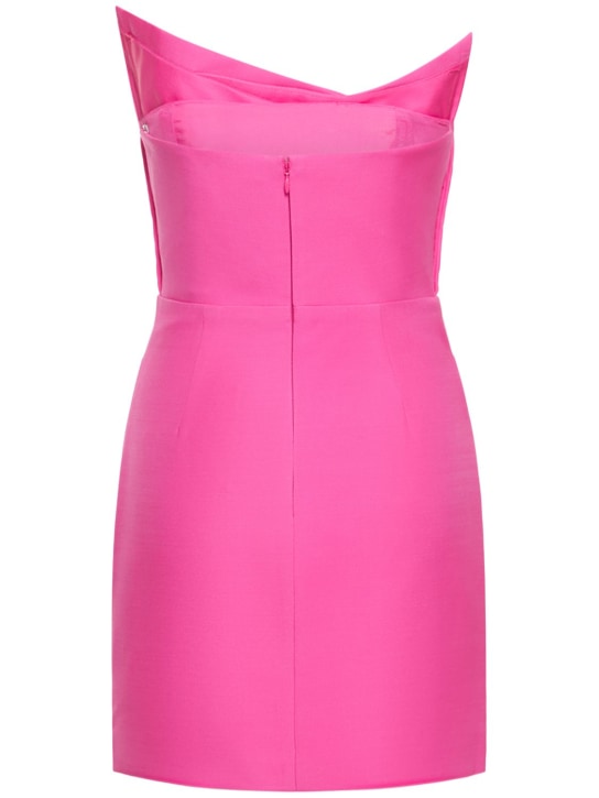 Roland Mouret: Vestito asimmetrico in lana e seta