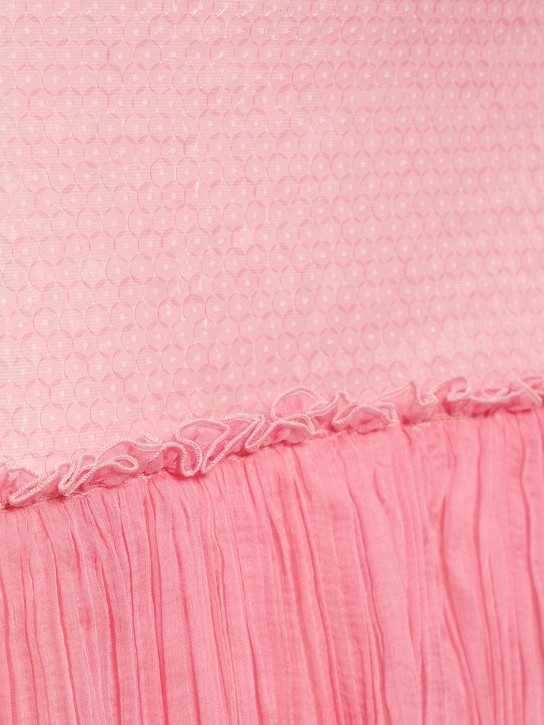 Nensi Dojaka: Minigonna in georgette con paillettes