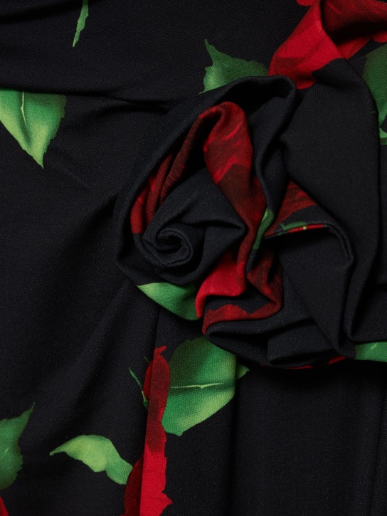 Magda Butrym: MINIKLEID AUS JERSEY MIT DRUCK