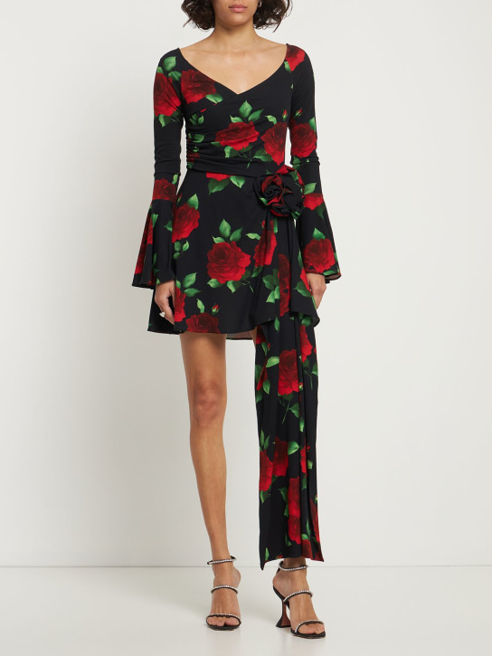 Magda Butrym - Printed jersey mini dress