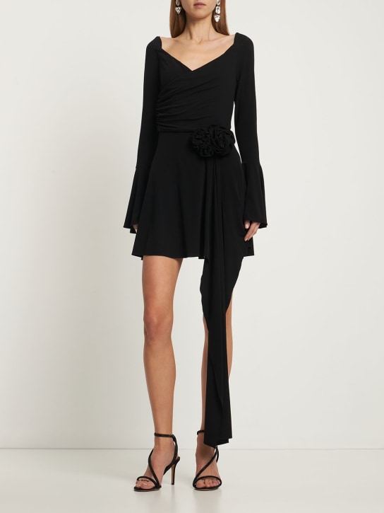 Magda Butrym - Off-the-shoulder jersey mini dress