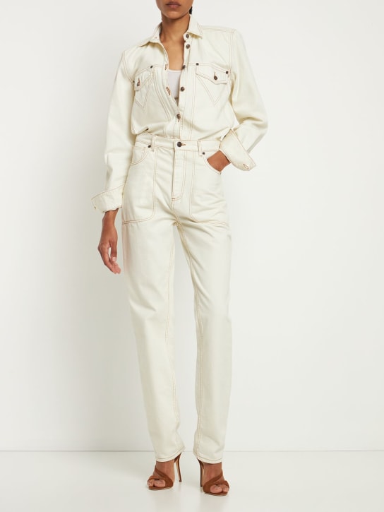 Magda Butrym - Chemise oversize en denim de coton