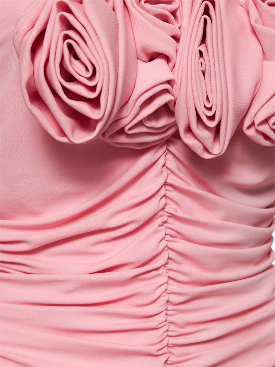 Magda Butrym: Minikleid aus Jersey mit Blumen