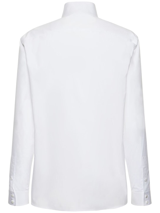 Balmain: Camicia in raso di cotone