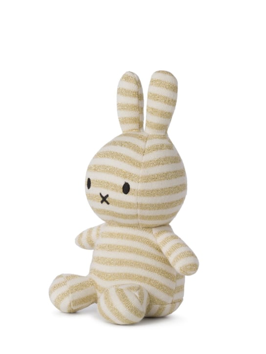 Bon Ton Toys - Peluche en coton biologique à rayures Miffy